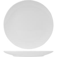 Тарелка «Кунстверк» мелкая без борта;фарфор;D=30см;белый