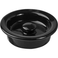 Крышка для чайника «Кунстверк»;фарфор;0,7л;D=77,H=25мм;черный