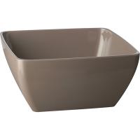 Салатник;пластик;3,8л;,H=12,L=25,B=25см;коричнев.