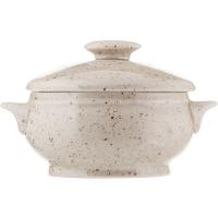 Чашка бульонная «Лайфстиль»;фарфор;0,5л;,H=65мм;песочн.