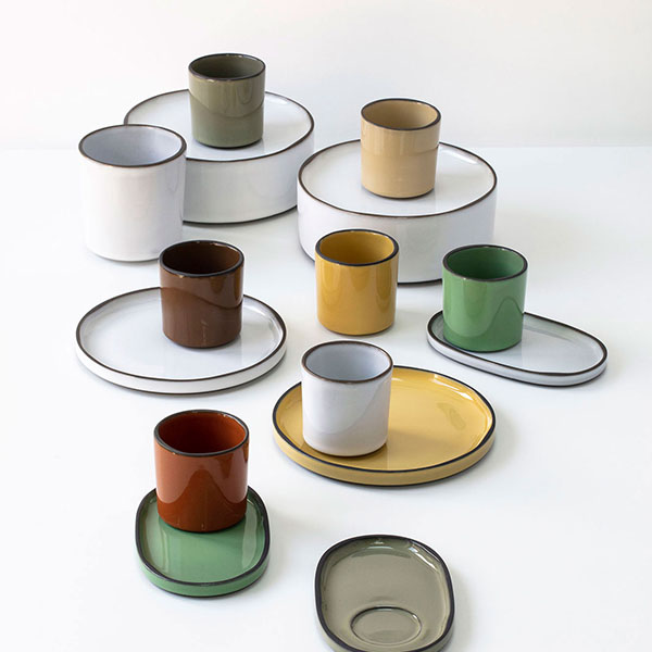 Тарелка «Карактэр» с высоким бортом;керамика;D=150,H=15мм;желт.