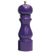 Мельница для соли метал.мех.;бук;D=65,H=200мм;фиолет.