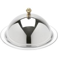 Баранчик;сталь нерж.;D=24,H=13см;металлич.