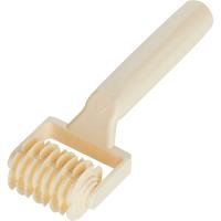 Нож роликовый для теста;пластик;,L=6см;белый