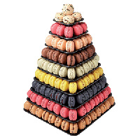 Пирамида д/конд.изделий;пластик;,H=44,L=30,B=30см;черный