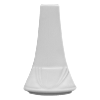 Ваза для цветов «Аркадия»;фарфор;D=7,H=11см;белый