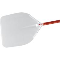 Лопата для пиццы 37*37см 37*37см;алюмин.;,L=1,5 м;металлич.,красный