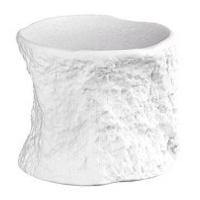 Подставка для комплимента «Рока» матовый;фарфор;200мл;,H=60,L=75мм;белый