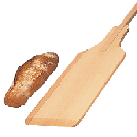 Лопата для пиццы;дерево;,L=300/60,B=18см;св. дерево