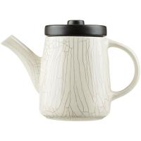 Чайник заварочный «День и ночь» конический;керамика;0,5л;белый,черный Чайник заварочный «День и ночь» конический;керамика;0,5л;белый,черный