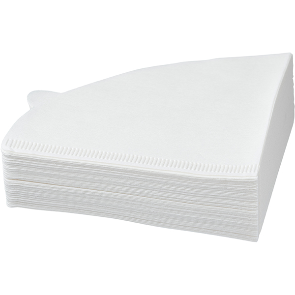 Фильтры для кофе для воронки[100шт];бумага;D=12см;белый