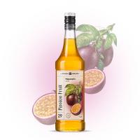 Сироп «Маракуйя» Pinch&Drop;стекло;1л;D=85,H=330мм;желт.