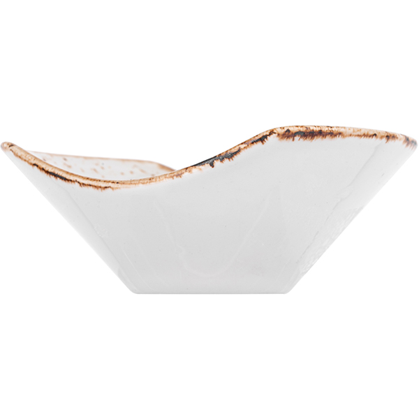 Салатник для комплимента «Крафт Вайт»;фарфор;80мл;,H=45,L=112,B=85мм;белый