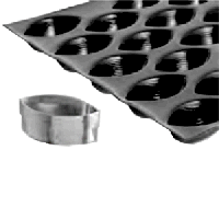 Форма кондитерская «Овал»[43шт];силикон,стеклопласт.;,L=67,B=36мм