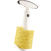 Слайсер для ананаса;сталь нерж.,пластик;,H=23,B=11,3см;белый