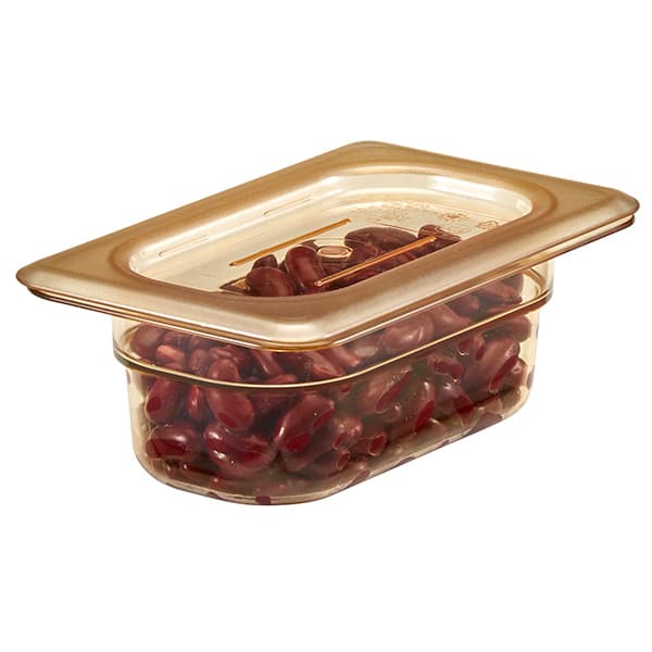 Гастроемкость термост.;пластик;0,6л;,H=65,L=180,B=150мм;желт.