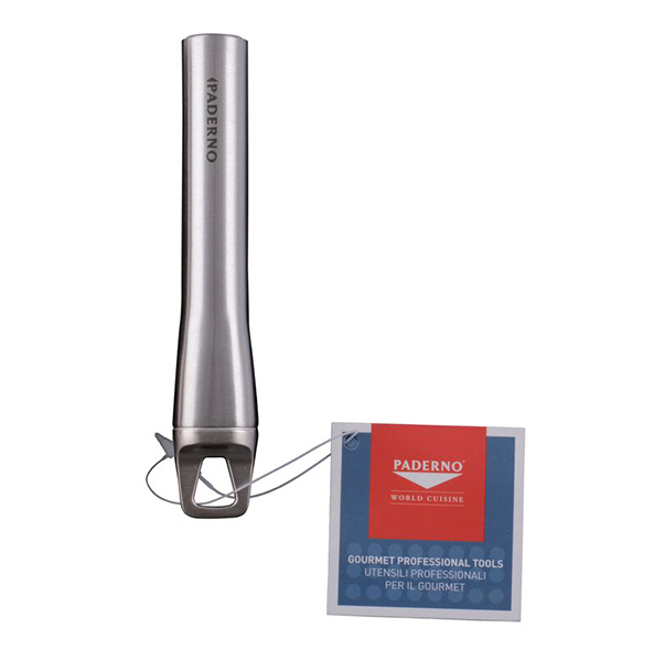 Нож для чистки овощей;сталь нерж.;,L=19,5см;черный,металлич.