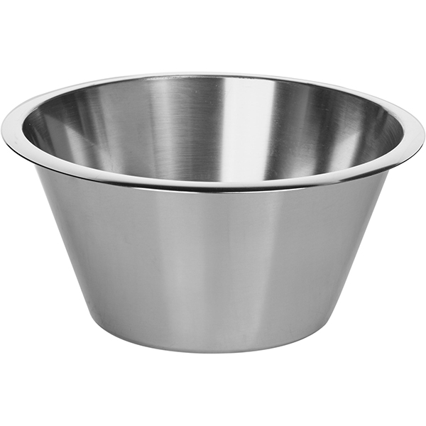 Миска;сталь нерж.;1,5л;D=20,H=10см;металлич.