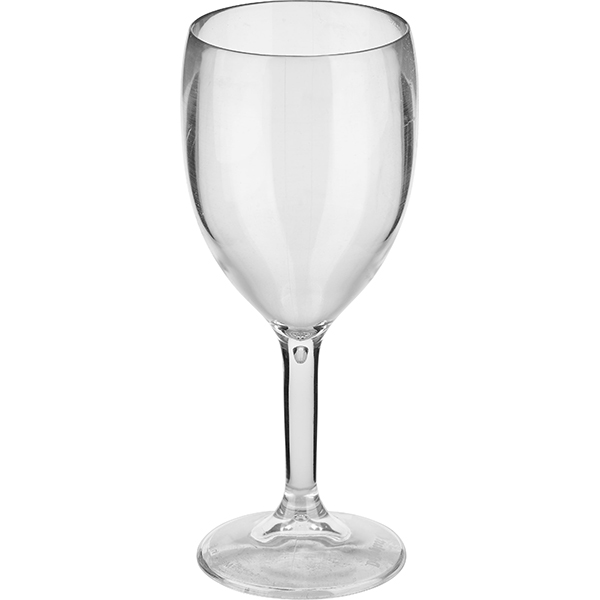 Бокал для вина;поликарбонат;250мл;D=72,H=189мм;прозр. Бокал для вина;поликарбонат;250мл;D=72,H=189мм;прозр.