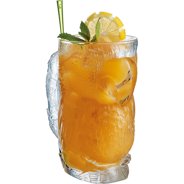 Кружка для пива «Паррот»;стекло;0,9л;D=17,6,H=19см