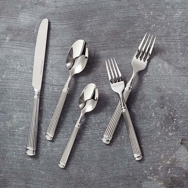 Вилка десертная «Кэролин»;сталь нерж.;,L=18,4см;металлич.