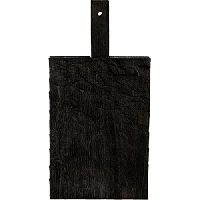 Доска для подачи «Снег» темный дуб;,H=3,L=36/26,B=18см