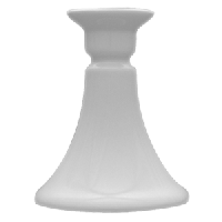 Подсвечник «Кашуб-хел»;фарфор;D=45/90,H=110мм;белый