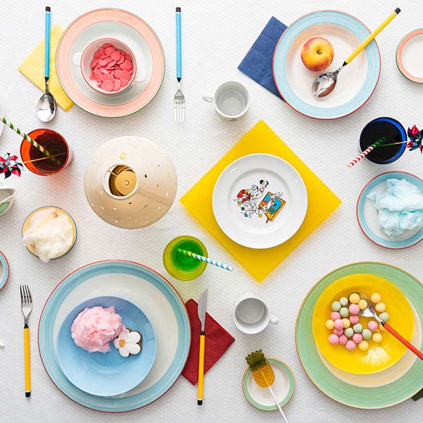 Тарелка глубокая «Рио Блю»;фарфор;D=21,5см;белый,синий