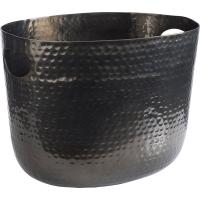 Ведро для шампанского;алюмин.;7л;,H=23,L=30,B=23,5см;черный