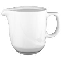 Молочник «Белая» Принц;фарфор;100мл;,H=65,L=55,B=90мм;белый