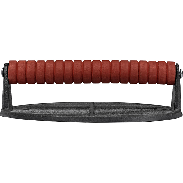 Пресс для гриля «Эмбер Каст»;чугун,дерево;D=19,5см;черный,древесн.