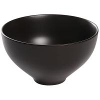 Салатник;керамика;D=22,H=12,5см;черный