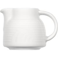 Молочник «Карат»;фарфор;150мл;D=70,H=75,L=95мм;белый