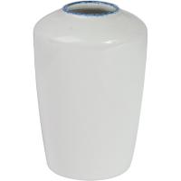 Ваза для цветов «Блю дэппл»;фарфор;D=70,H=97,B=61мм;белый,синий