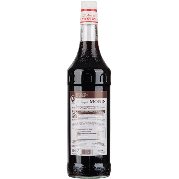 Сироп «Ежевика» Monin;стекло;1л;D=8,H=33см