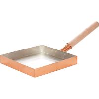 Сковорода для омлета «Канто»;медь,дерево;,L=27,B=27см