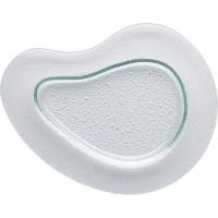 Тарелка «Амеба»;стекло;,H=15,L=190,B=150мм;прозр.