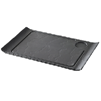 Блюдо для подачи «Базальт»;керамика;,H=20,L=395,B=240мм