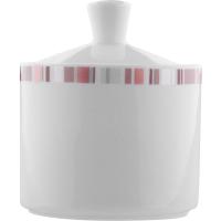 Сахарница с крышкой;фарфор