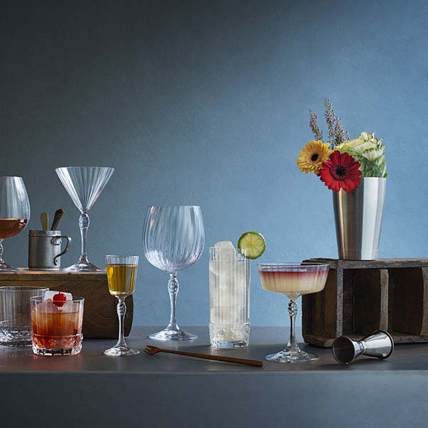 Шампанское-блюдце «Америка 20х»;стекло;275мл;D=10,7,H=14см;прозр.