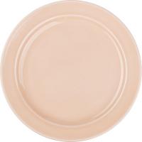 Тарелка «Акварель» Принц мелкая;фарфор;D=20,H=2см;розов.