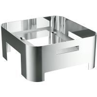 Подставка для мармита 2/3;сталь нерж.;,H=17,L=40,B=37см;серебрист.