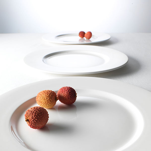 Тарелка «Монако Вайт» мелкая;фарфор;D=250,H=22мм;белый