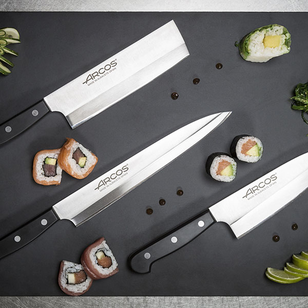 Нож для мяса «Универсал»;сталь нерж.,полиоксиметилен;,L=385/250,B=53мм;черный,металлич.