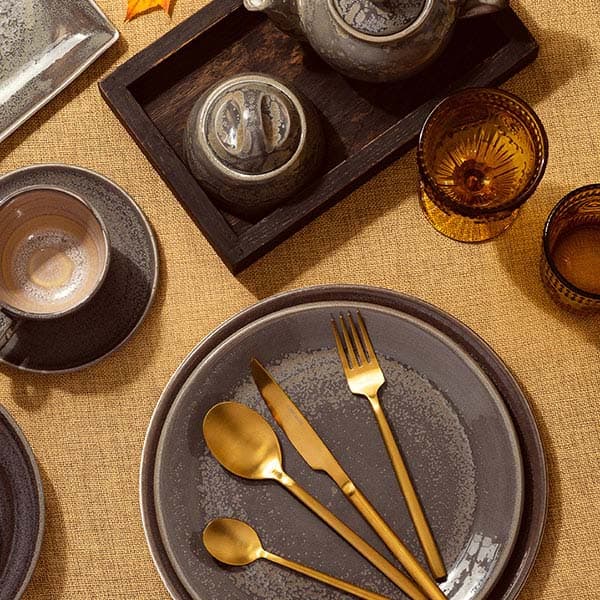 Ложка столовая «Саппоро бэйсик»;сталь нерж.;,L=19,7см;золотой,матовый