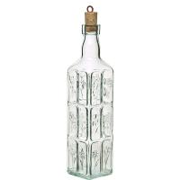 Бутылка для масла с пробкой «Фиори»;стекло;0,575л;,H=30,L=6,B=6см;прозр.