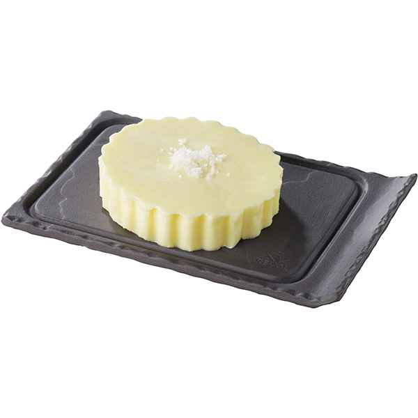 Блюдо для комплимента «Базальт»;керамика;,H=10,L=115,B=80мм;черный