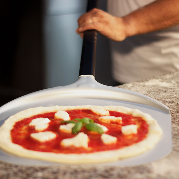 Лопата для пиццы «Элис»;анодир.алюмин.;,L=33/192см;черный