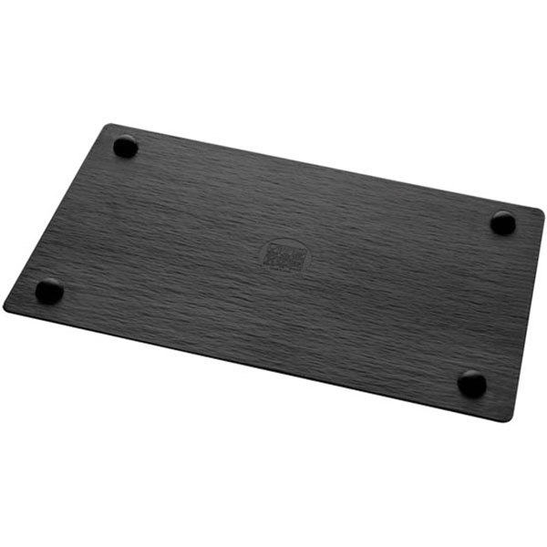 Блюдо;пластик;,H=12,L=265,B=162мм;черный