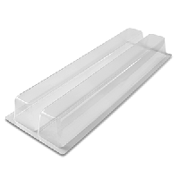 Форма кондитерская «Трапеция» 10 пар;поливинилхл.;,H=7,L=57,B=8см